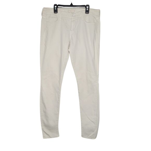 White Mother Skinny Jeans Size 29 The Looker Mirror Mirror Style - Picture 1 of 5